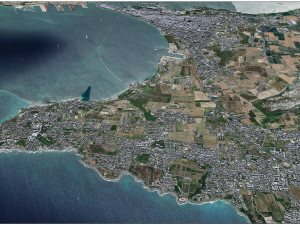 Taranto city Italy 25km Modello 3D