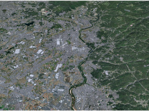 Toyota City Japan 60km Modèle 3D
