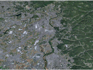 Toyota City Japan 60km 3D Model