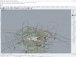 Unayzah Ar&aacute;bia Saudita 30 km Modelo 3D
