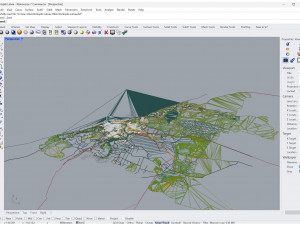 Ventspils city Latvia 30km 3D Model