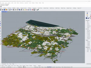 Algiers International Airport Houari Boumediene 20km 3D Model