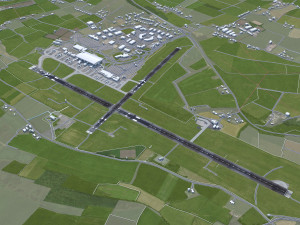 Cork Airport 10km 3D Model