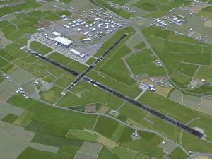 Cork Airport 10km 3D Model