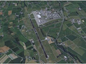 Cork Airport 10km 3D Model