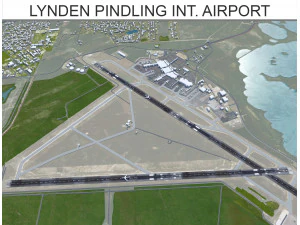 Lynden Pindling Internationale Luchthaven Nassau 15 km 3D Model