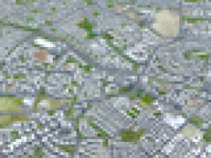 Beer Sheva city Israel 20km 3D Model