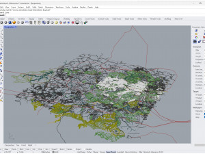 Betim city Brazil 30km 3Dモデル