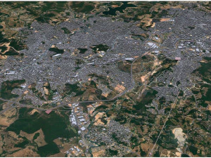 Betim city Brazil 30km 3D Model