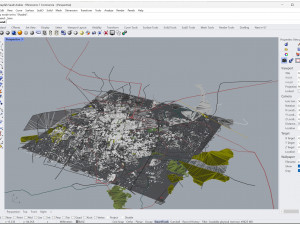 Buraydah city Saudi Arabia 35km 3D 模型