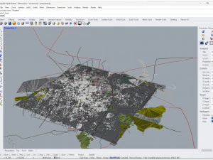 Buraydah city Saudi Arabia 35km 3D Model