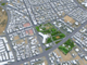 Buraydah city Saudi Arabia 35km 3D 模型