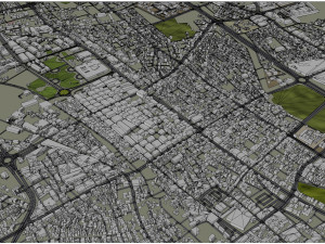 Buraydah city Saudi Arabia 35km 3D 模型