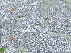 Contagem city Brazil 30km Modelo 3D
