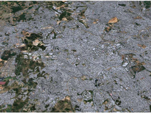 Contagem city Brazil 30km 3D Model