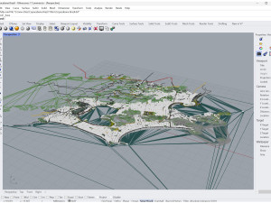 Copacabana city Brazil 10km Modèle 3D
