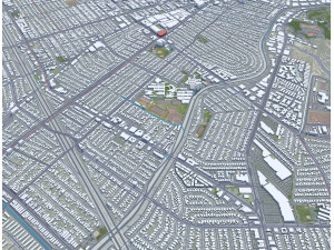 Culver City California USA 15km Model 3D