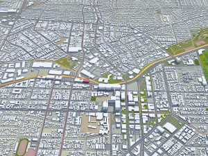 Culver City California USA 15km Model 3D
