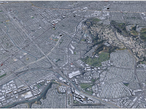Culver City California USA 15km Model 3D