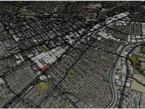 Culver City California USA 15km Model 3D