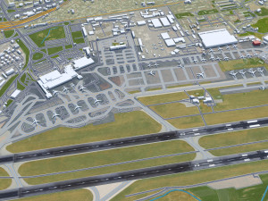 Tashkent International Airport 12km Modelo 3D
