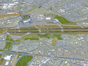 Tashkent International Airport 12km Modelo 3D