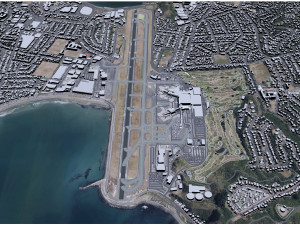 Wellington International Airport 6km 3D Model