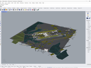 Wuhan Tianhe Airport 10km 3D मॉडल