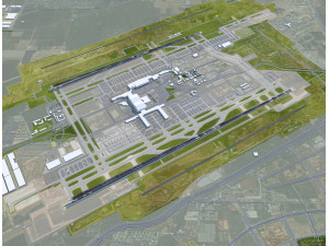 Xian Xianyang International Airport 12km 3D मॉडल