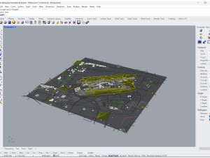 Xian Xianyang International Airport 12km 3D मॉडल