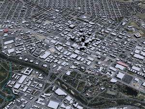 Boise city Idaho USA 3D मॉडल