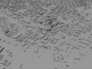 Boise city Idaho USA 3D मॉडल