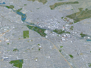Boise city Idaho USA 3D मॉडल