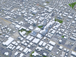 Boise city Idaho USA 3D मॉडल
