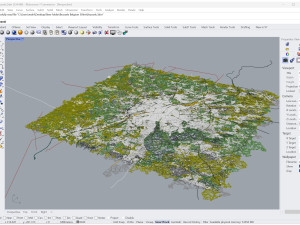 Brussels city Belgium 50km Modelo 3D