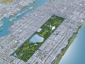 Central Park - Manhattan - New York 17km 3D Model