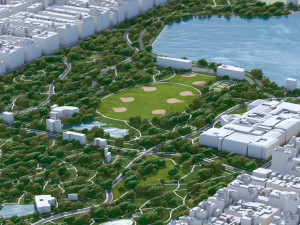 Central Park - Manhattan - New York 17km Modelo 3D
