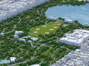 Central Park - Manhattan - New York 17km 3D Model