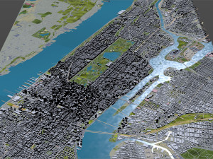 Central Park - Manhattan - New York 17km Modelo 3D