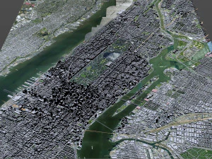 Central Park - Manhattan - New York 17km 3D Model