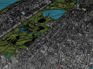 Central Park - Manhattan - New York 17km Modelo 3D
