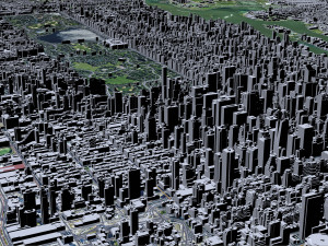 Central Park - Manhattan - New York 17km Modelo 3D