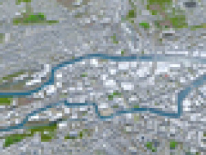 Cork city Ireland 30km 3D Модель