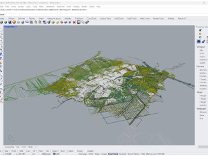 Haarlem city Netherlands 20km Model 3D
