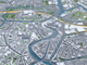 Haarlem city Netherlands 20km Model 3D