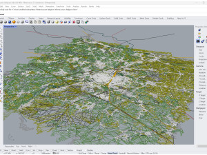 Leuven city Belgium 30km 3D Model