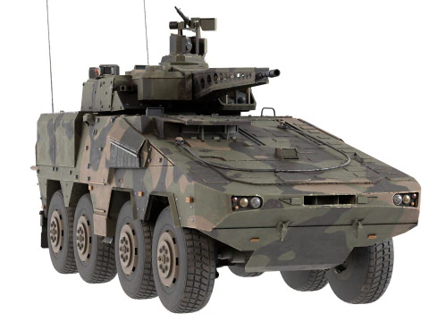 Boxer armoured fighting vehicle 3D Model