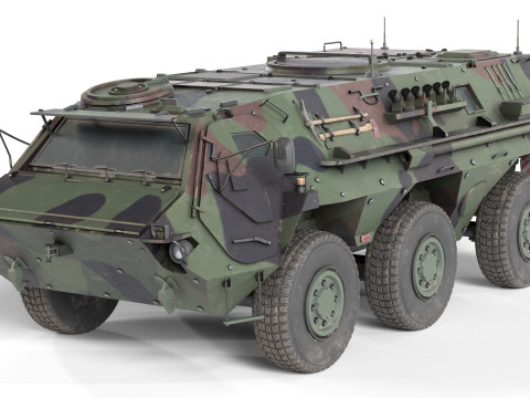 TPz Funcs Armoured personnel carrier tank 3D 模型