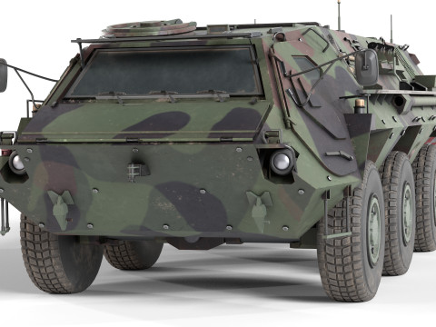 TPz Funcs Armoured personnel carrier tank 3D Model