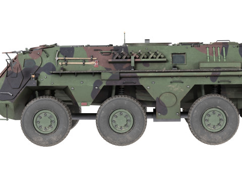 TPz Funcs Armoured personnel carrier tank 3D Model
